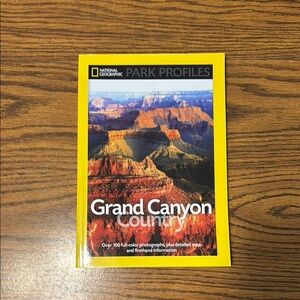 National Geographic Yellow and Blue Grand Canyon Guide